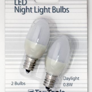 LED nightlight bulb - Frosted  shown